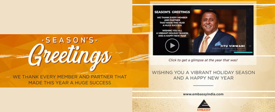 Embassy Group 2019 Yearly Roundup newsletter reflecting on the year's key moments and growth