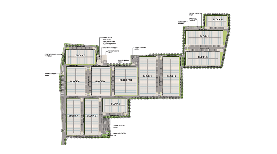 Master Plan of Embassy Industrial Park Farrukhnagar, Haryana Master Plan of Embassy Industrial Park Farrukhnagar, Haryana