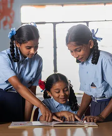 community outreach by embassy group - learning students