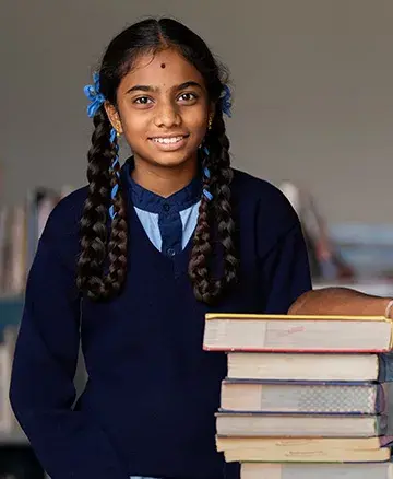 community outreach by embassy group - school girl