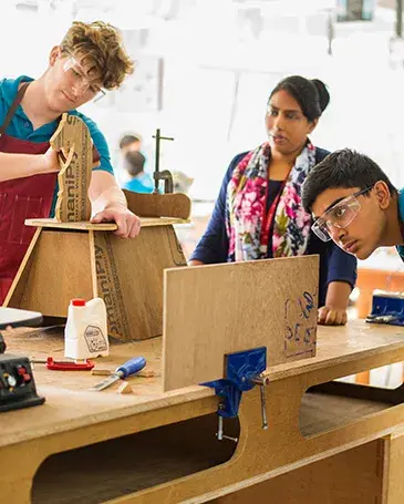 Students in Craft Period