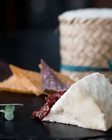 Sanchez UB City Bangalore authentic Oaxacan Queso Fresco with chipotle