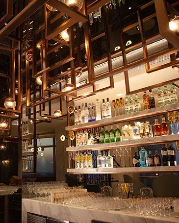 Four Seasons Hotel fine dining space by Embassy Group