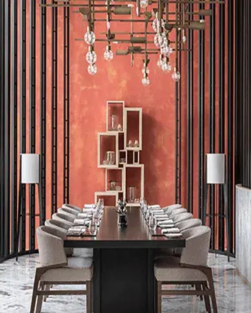 Luxurious dining area at Four Seasons Hotel by Embassy Group