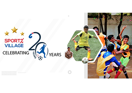 Children playing at Embassy Group Sportz Village facility