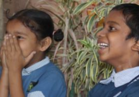 Students engaging in Embassy Group's SMART program