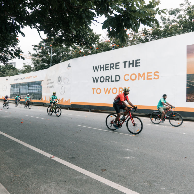 pedal for the planet event by embassy group racing